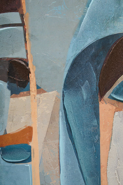 Galleria Abstract Face Textured Wall Art