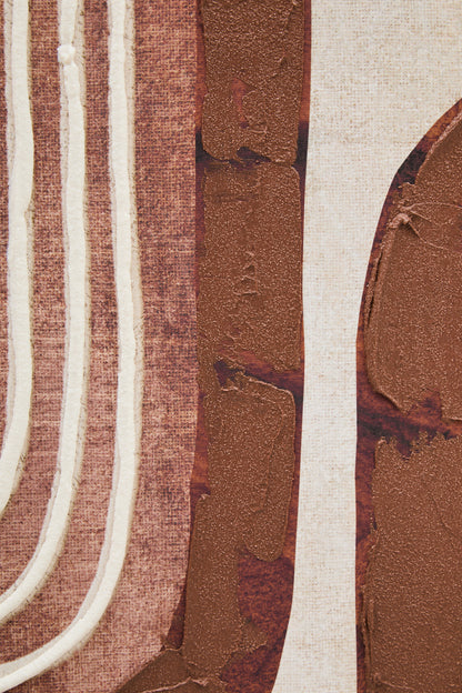 Galleria Earthy Tones Textured Abstract Wall Art