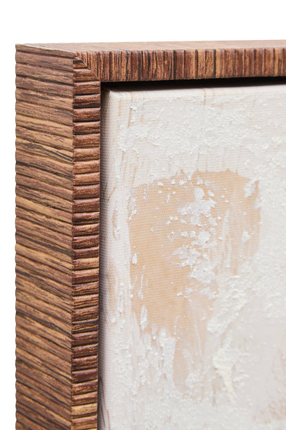 Galleria Lady in Straw Hat Textured Wall Art
