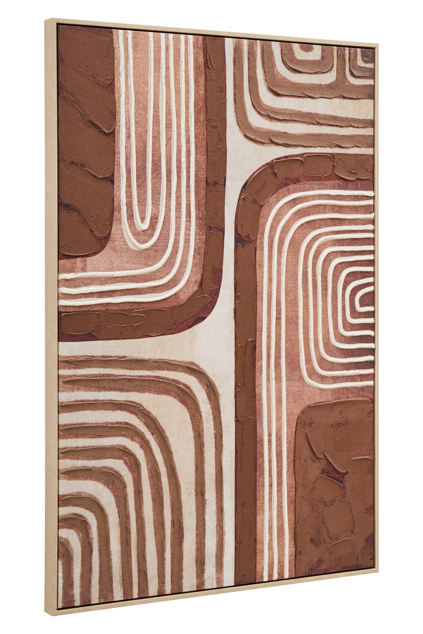 Galleria Earthy Tones Textured Abstract Wall Art