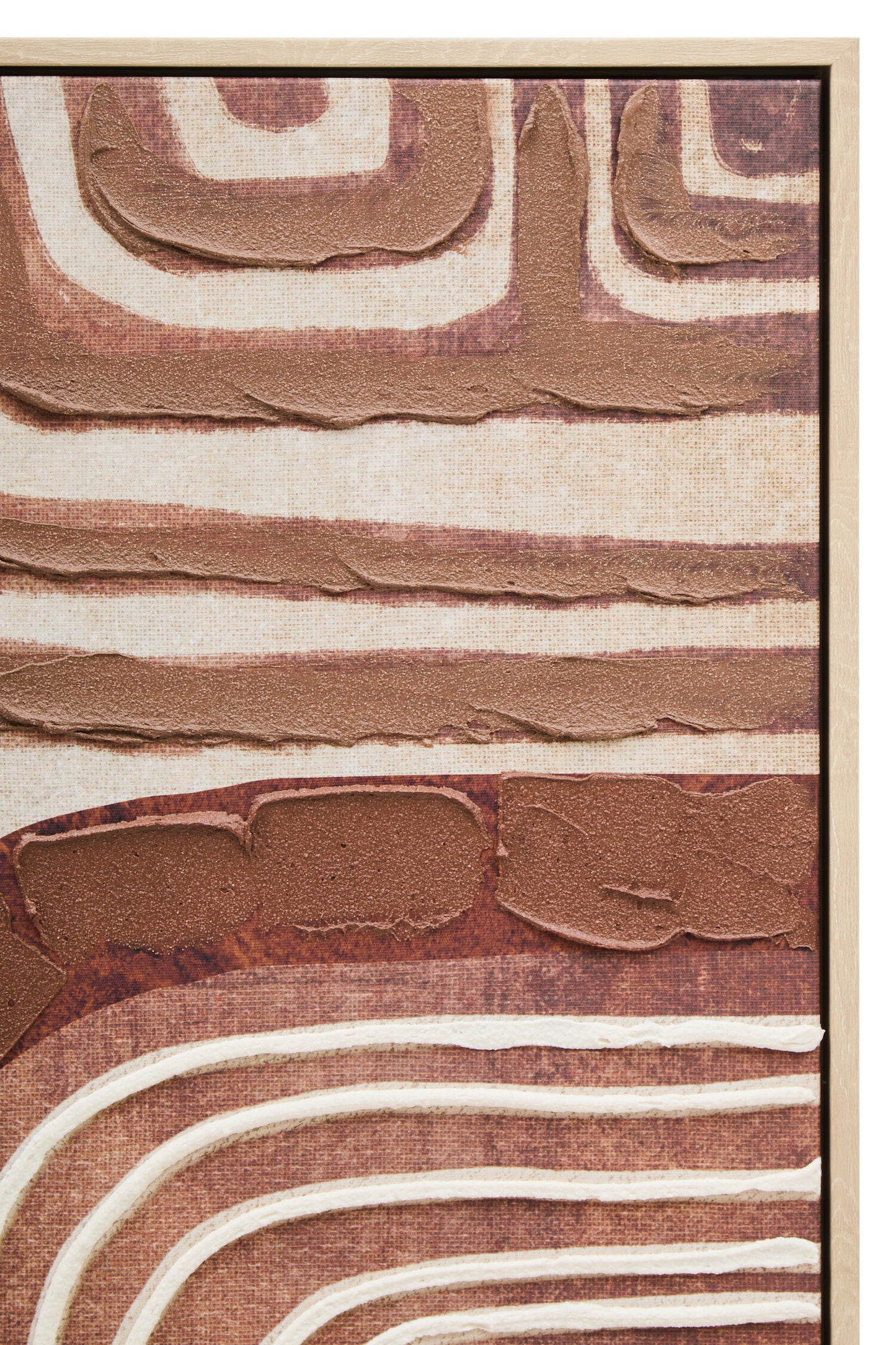 Galleria Earthy Tones Textured Abstract Wall Art