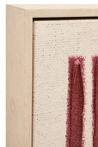 Galleria Linear Textured Abstract Wall Art
