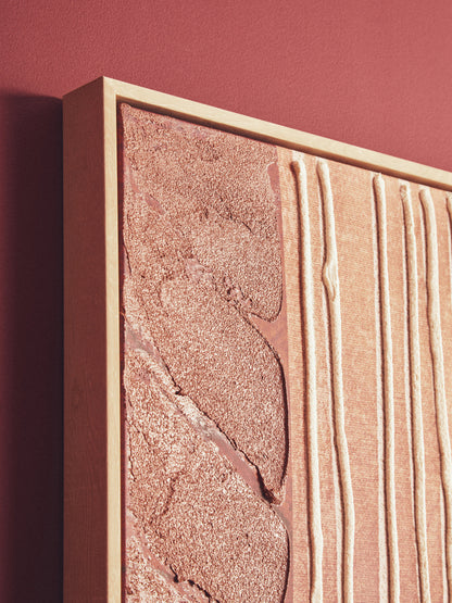 Galleria Earthy Tones Textured Abstract Wall Art