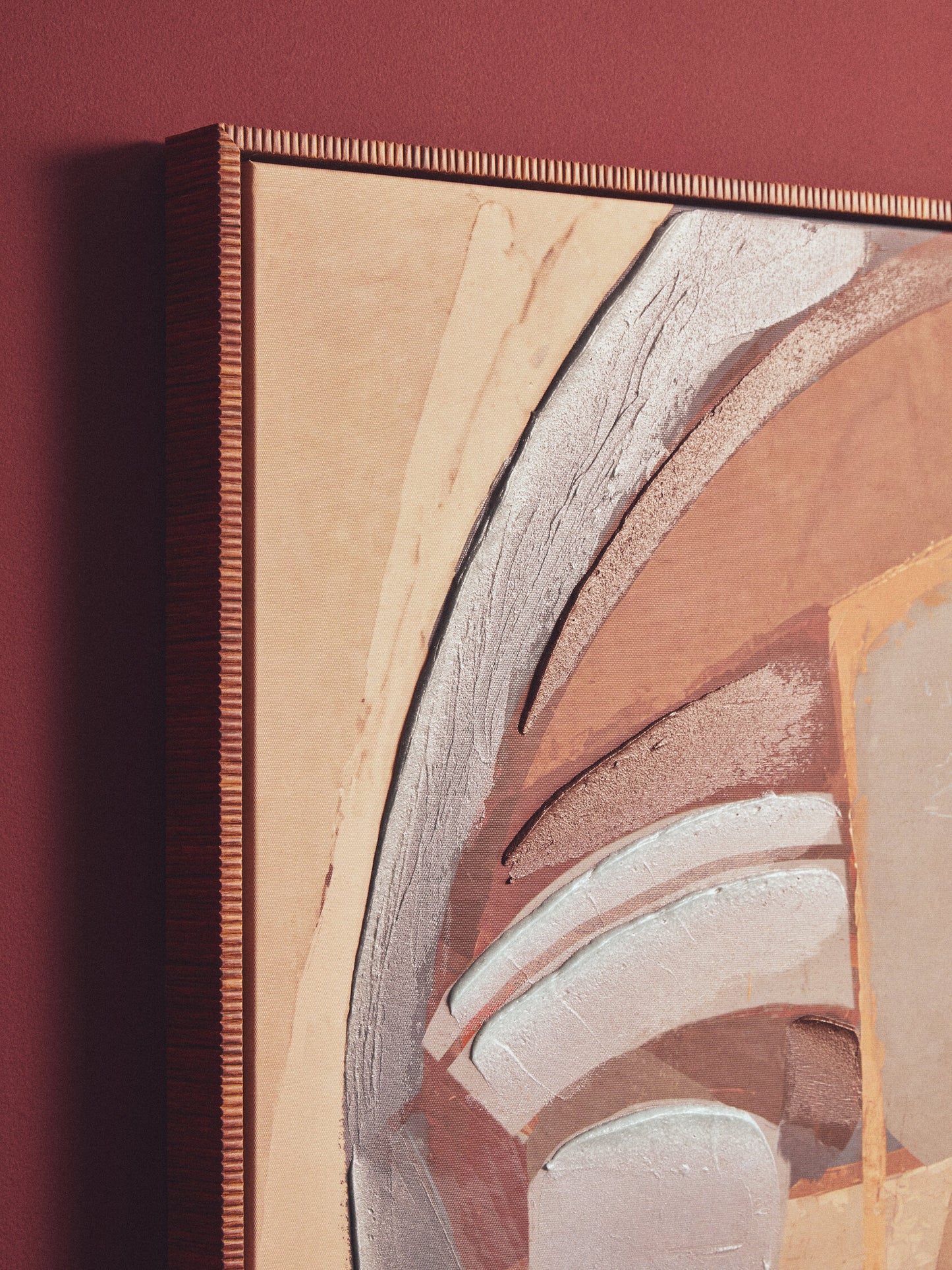 Galleria Abstract Face Textured Wall Art