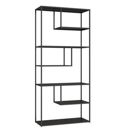 Rydal Black Metal Multi-Tier Bookcase