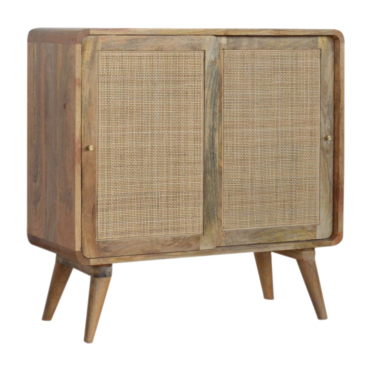 Haiti Rattan Sliding Cabinet