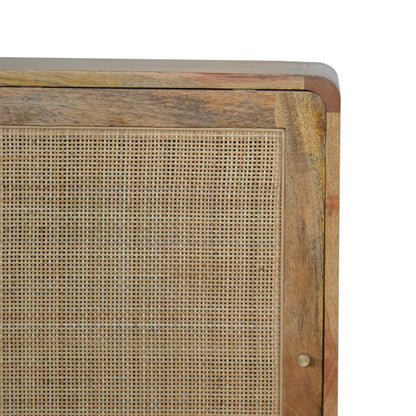 Haiti Rattan Sliding Cabinet