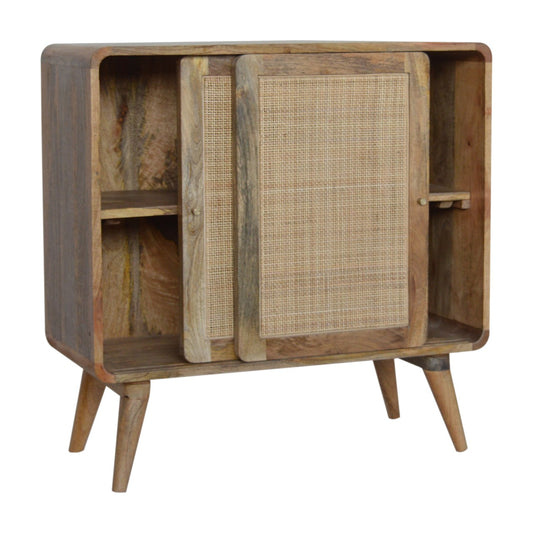Haiti Rattan Sliding Cabinet