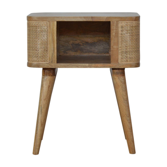 Haiti Rattan Open Slot Bedside