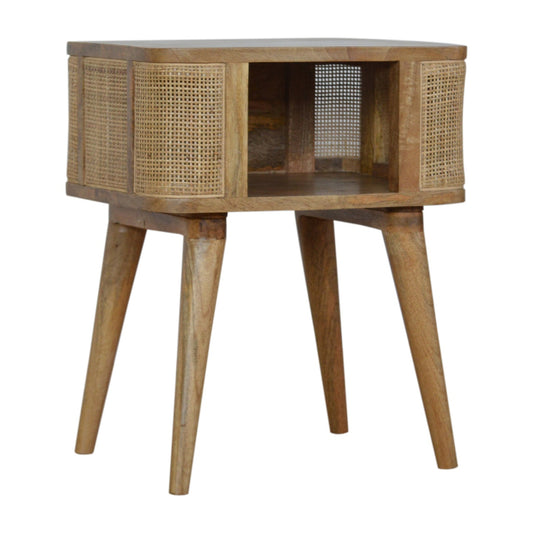 Haiti Rattan Open Slot Bedside