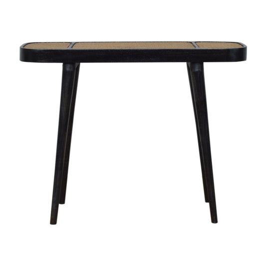 Bahama Rattan Console Table - Black