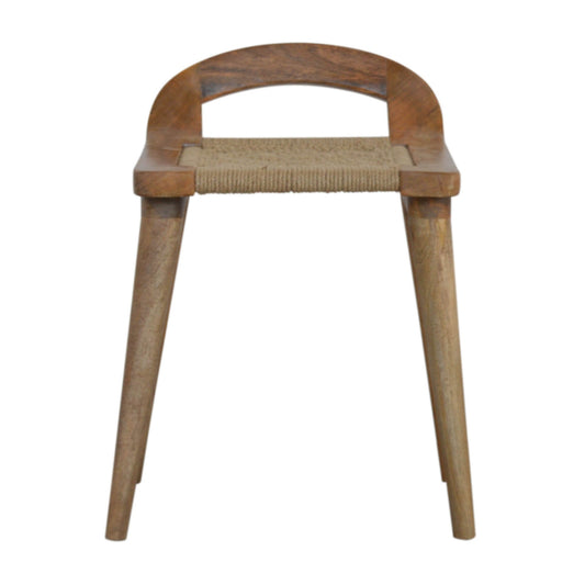 Tropic Raised Back Low Bar Stool