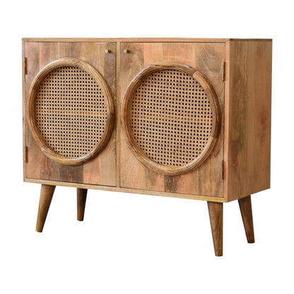 Bahama Rattan Window Sideboard Cabinet