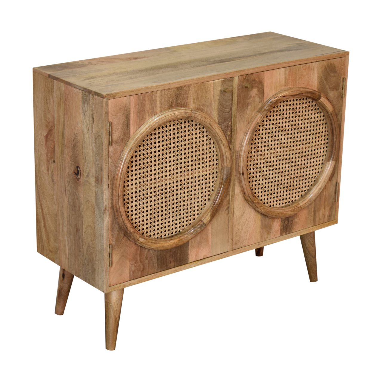 Bahama Rattan Window Sideboard Cabinet
