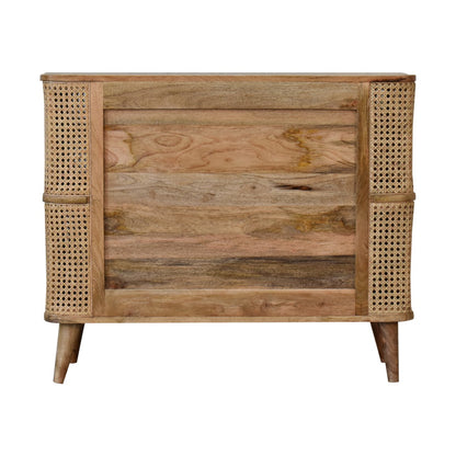 Bahama Rattan Shelf Cabinet