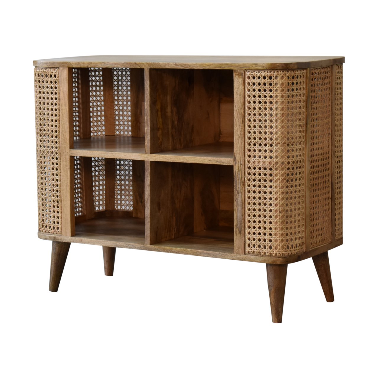 Bahama Open Rattan Cabinet
