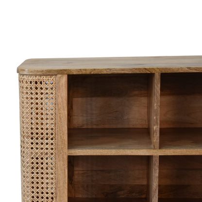 Bahama Open Rattan Cabinet
