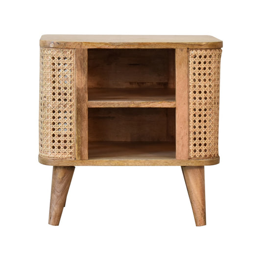 Bahama Open Rattan Bedside