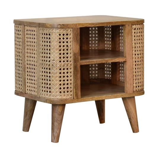 Bahama Open Rattan Bedside