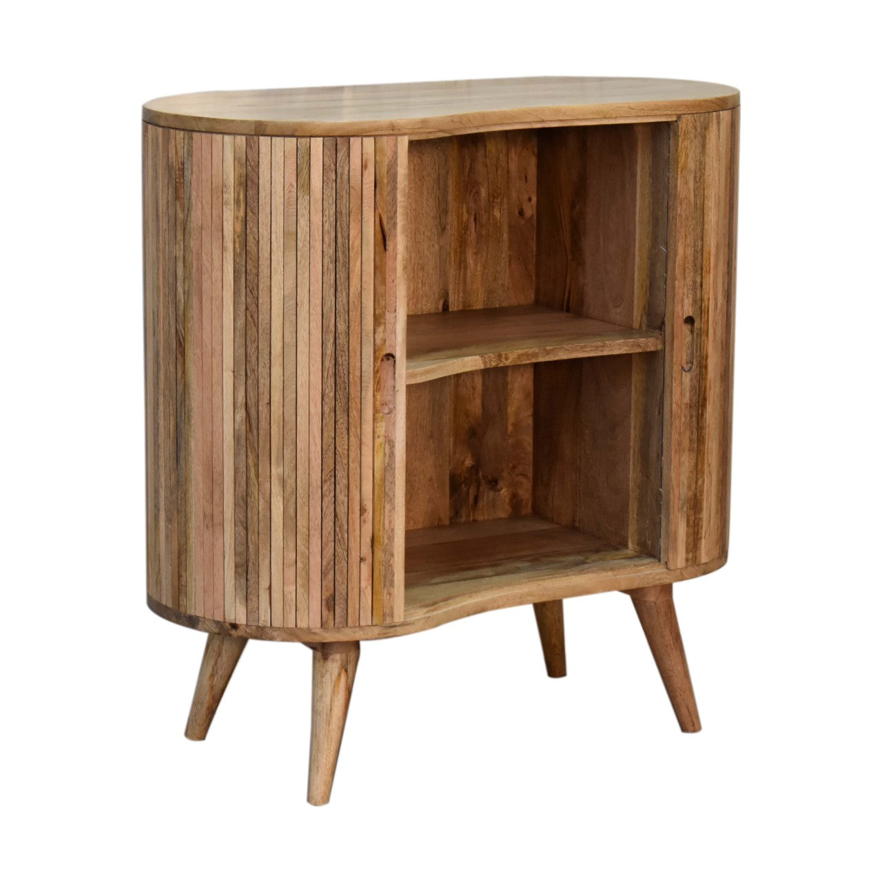 Maui Wooden Cabinet- Oak Finish