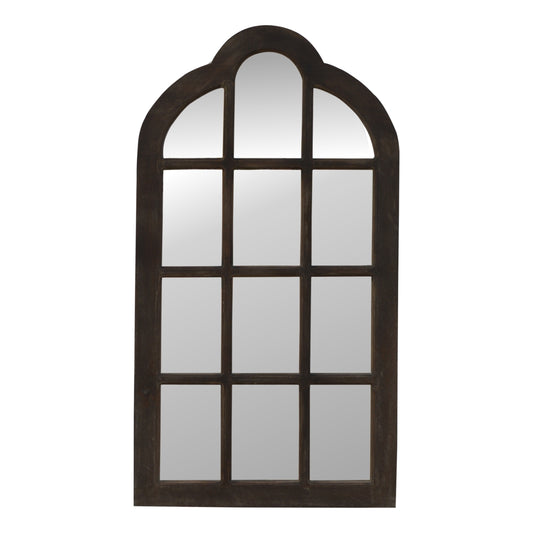 Mango Wood Arch Wall Mirror
