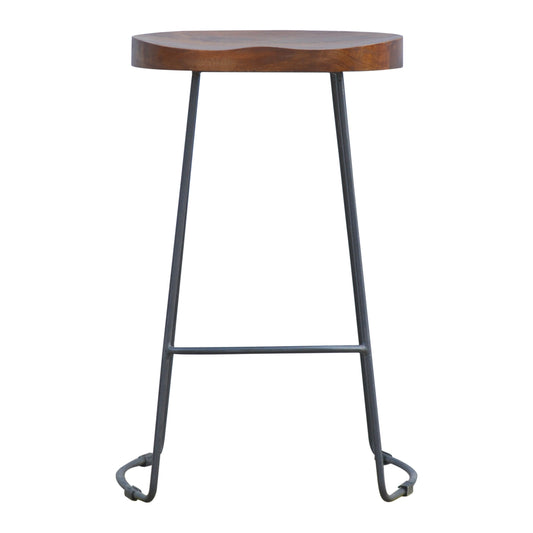 New York Industrial Chunky Bar Stool