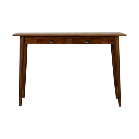 2 Drawer Writing Desk - Chestnut