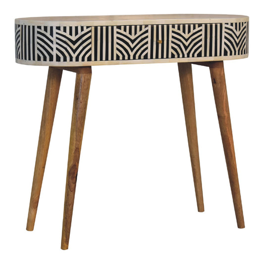 Gatsby Bone Inlay Console Table