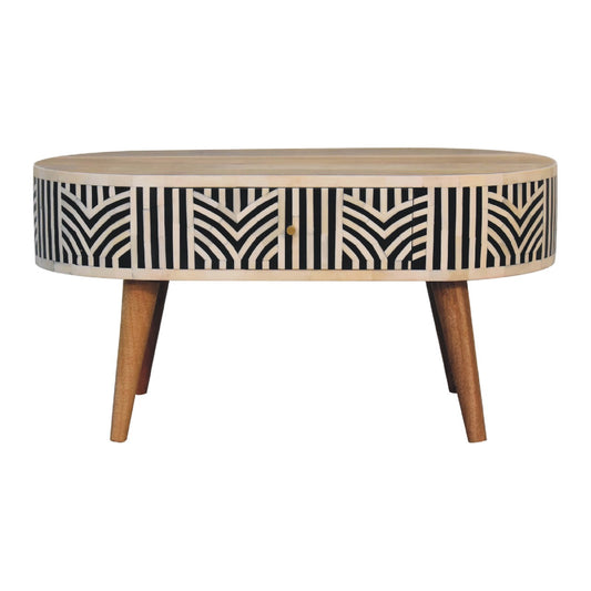 Gatsby Bone Inlay Coffee Table