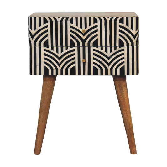 Gatsby Bone Inlay Bedside
