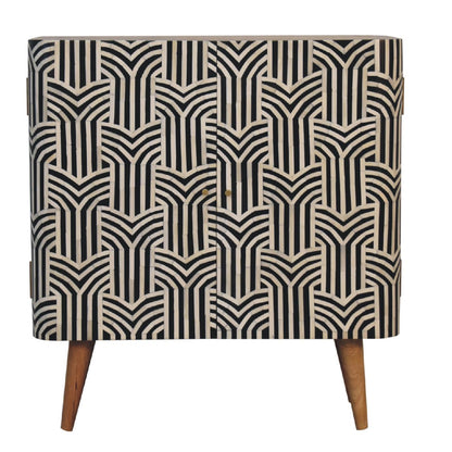 Gatsby Bone Inlay Cabinet