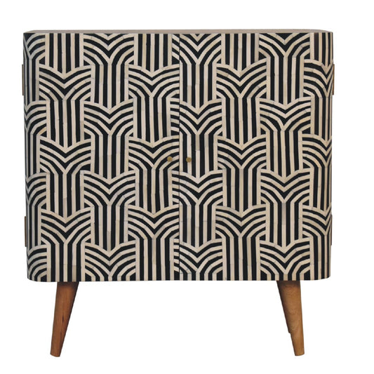 Gatsby Bone Inlay Cabinet