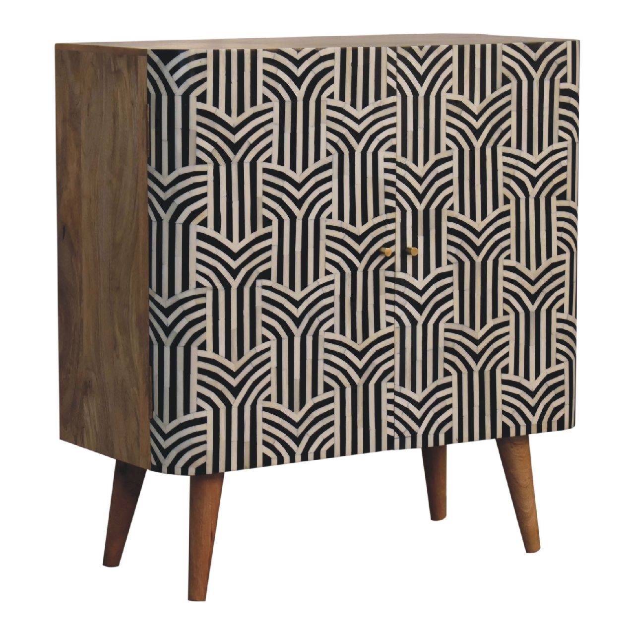 Gatsby Bone Inlay Cabinet