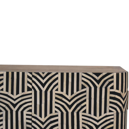 Gatsby Bone Inlay Cabinet