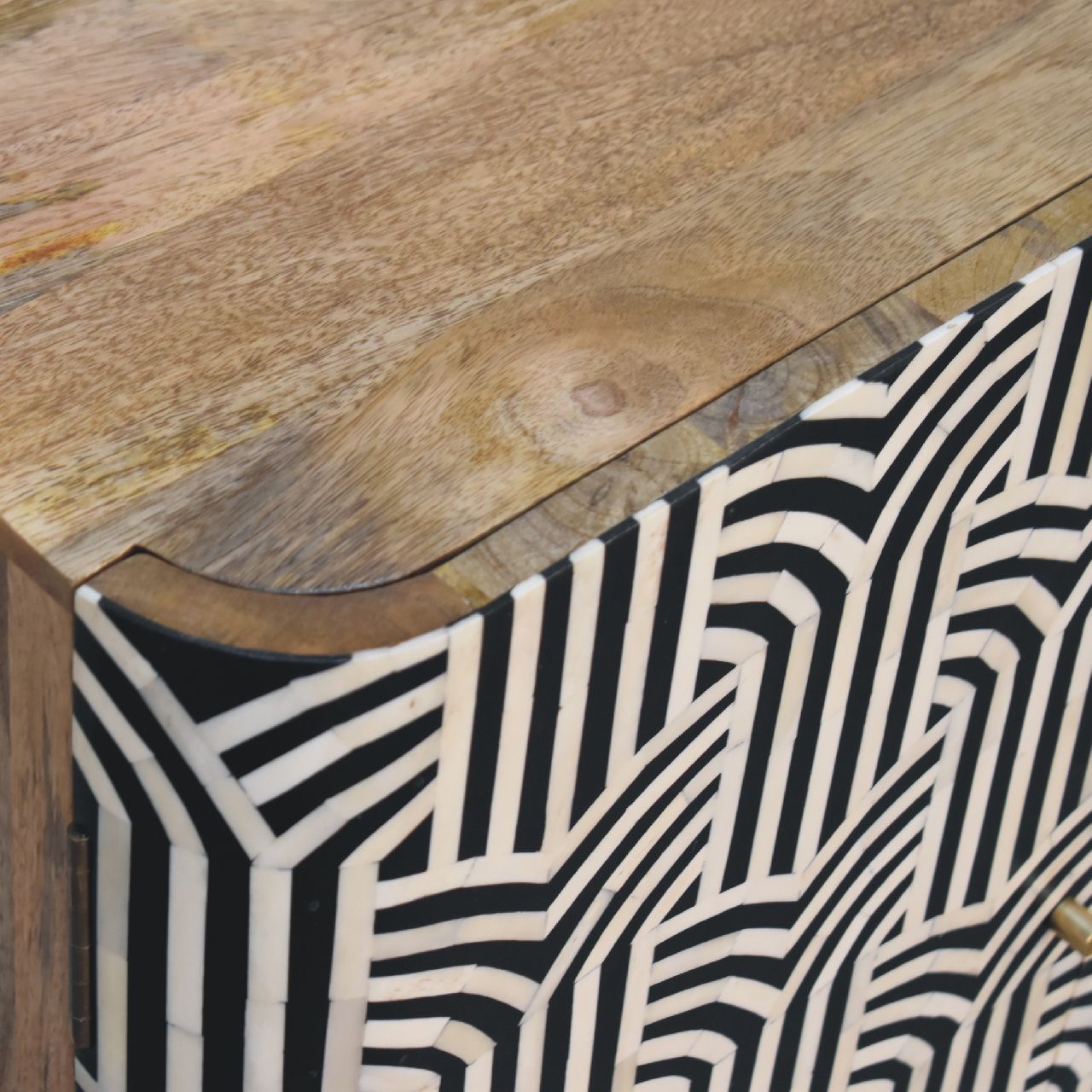 Gatsby Bone Inlay Cabinet