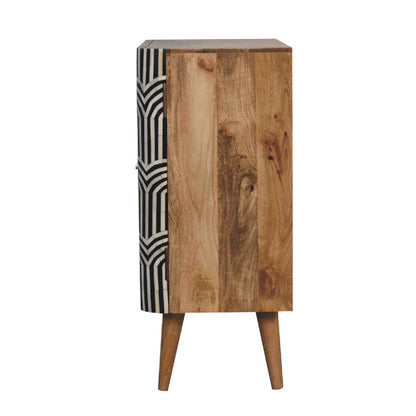 Gatsby Bone Inlay Cabinet