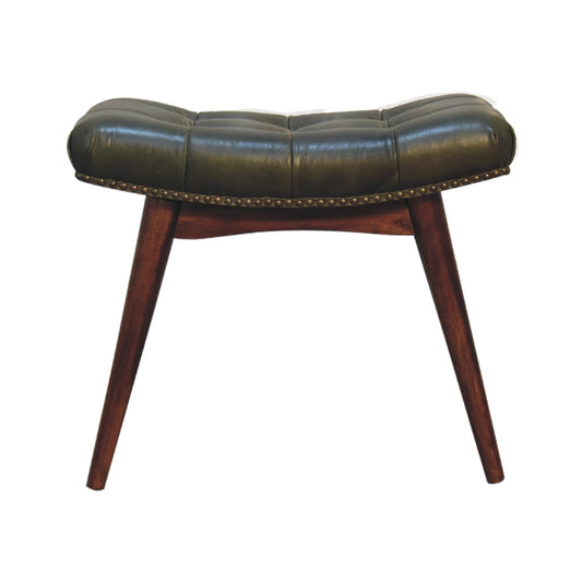 Hoxton Green Footstool