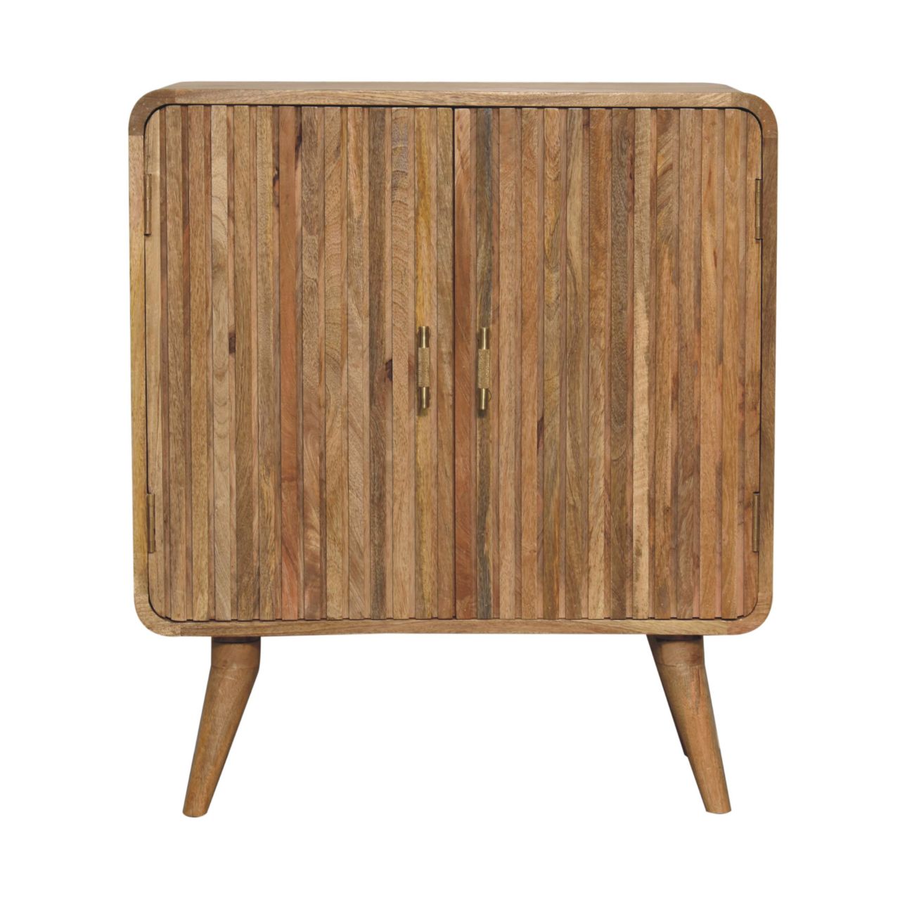 Antigua Wooden Ridged 2 Door Cabinet