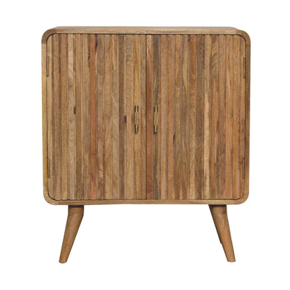 Antigua Wooden Ridged 2 Door Cabinet