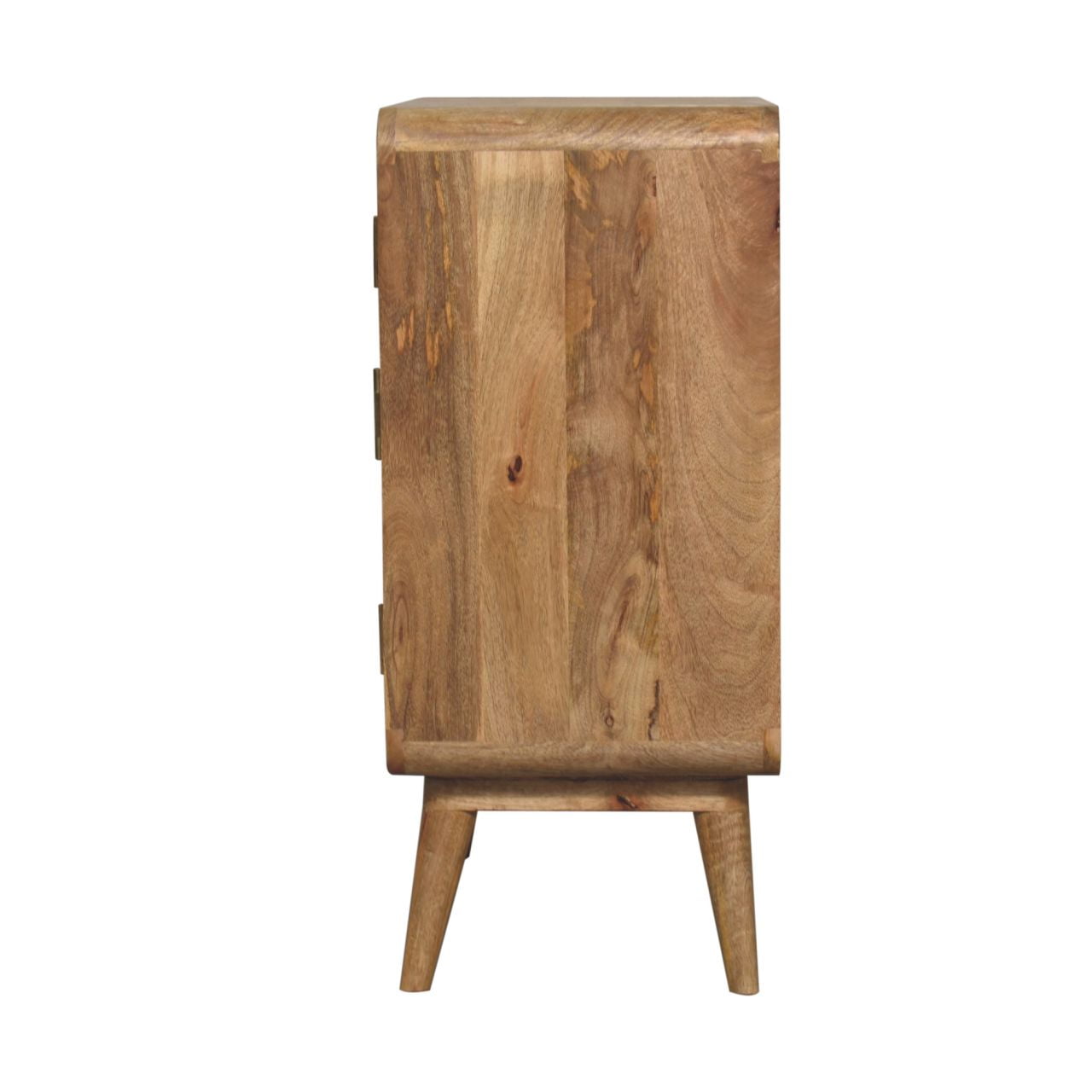 Antigua Wooden Ridged 2 Door Cabinet