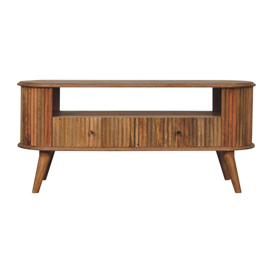 Antigua Wooden Nordic Style Media Unit