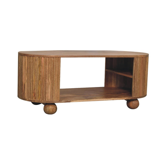 Antigua Wooden Oval Coffee Table