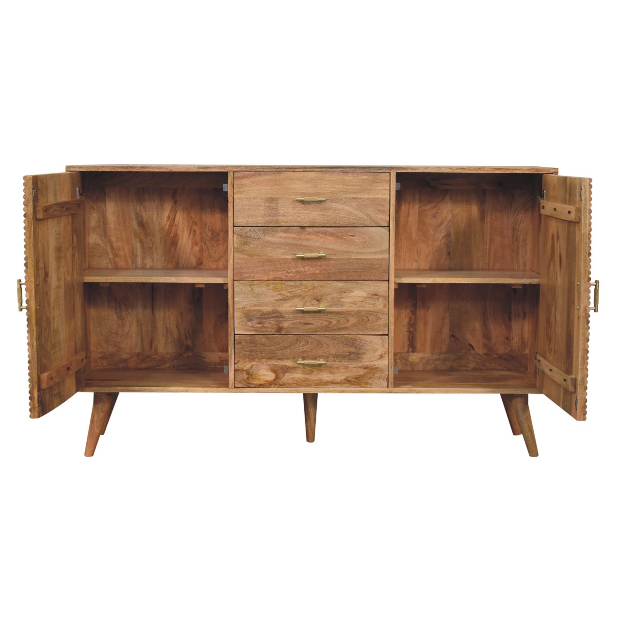 Antigua Wooden T-Bar Sideboard
