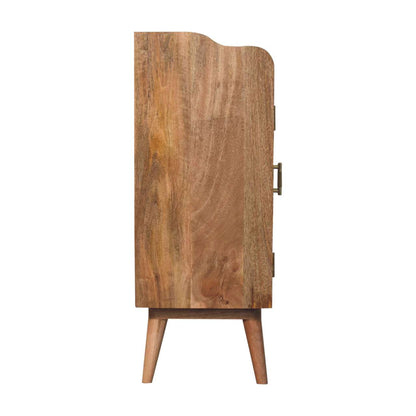 Bahama Rattan Raised Cabinet