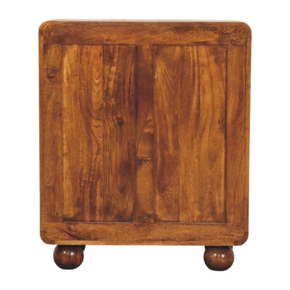 Bahama 2 Door Rattan Cabinet - Chestnut