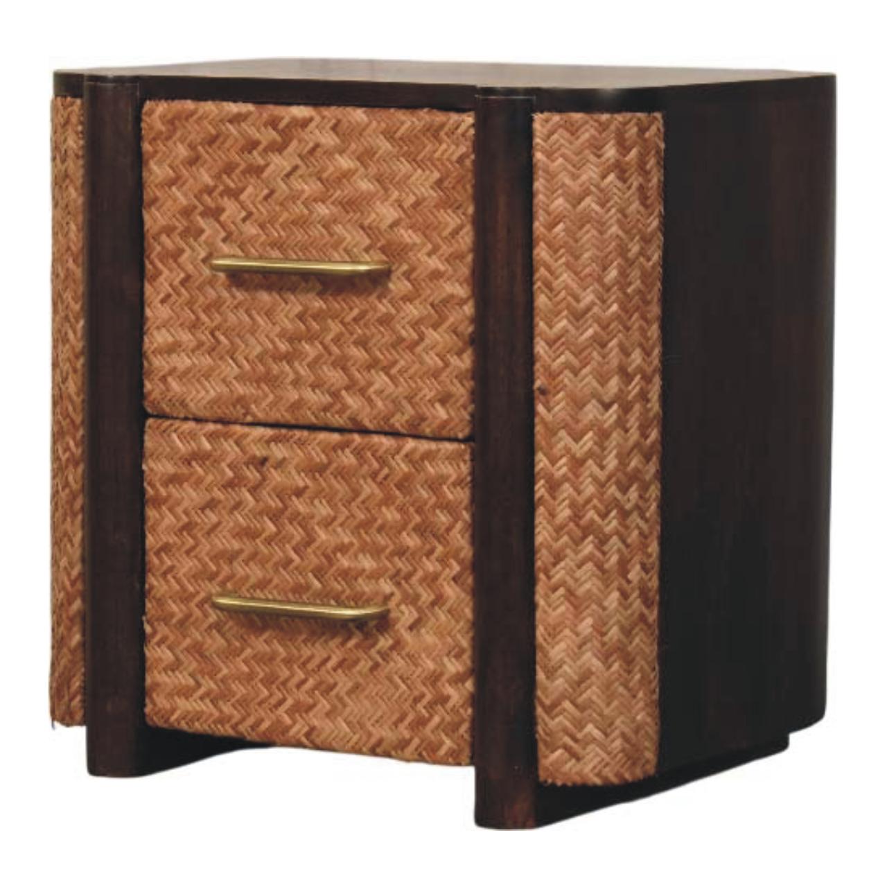 Panama Canefront Bedside Unit