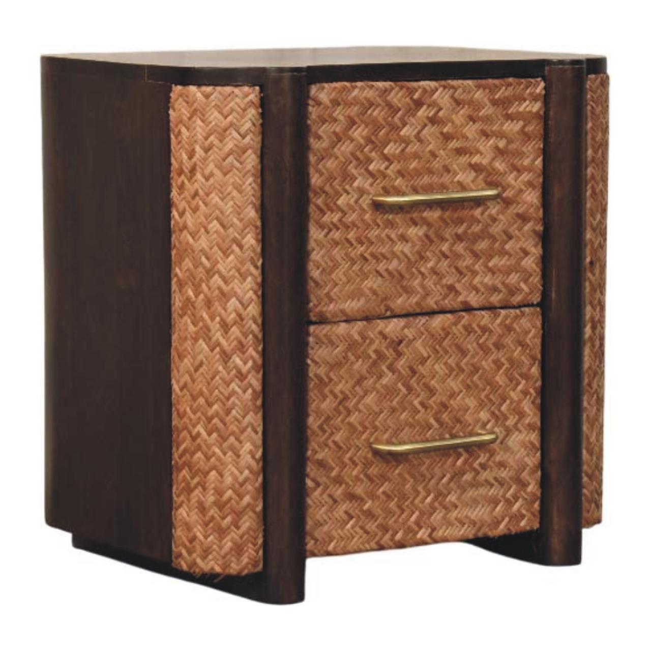 Panama Canefront Bedside Unit