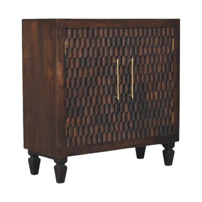 Eternity Carved Panel Cabinet