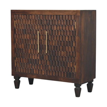 Eternity Carved Panel Cabinet
