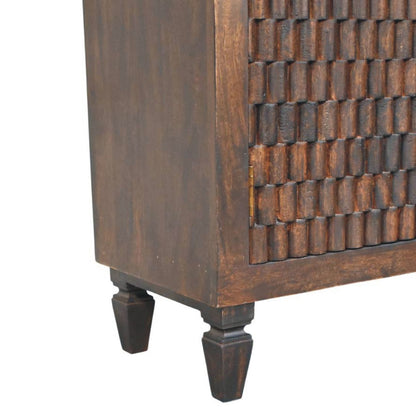 Eternity Carved Panel Cabinet